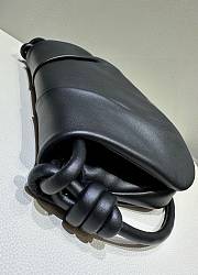 Fortok Loewe Paseo Satchel Bag in Black 25x17x8cm - 6