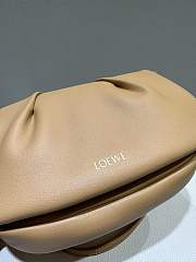 Fortok Loewe Paseo Satchel Bag in Brown 25x17x8cm - 5