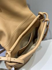 Fortok Loewe Paseo Satchel Bag in Brown 25x17x8cm - 3