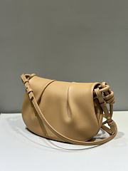 Fortok Loewe Paseo Satchel Bag in Brown 25x17x8cm - 4