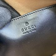 Fortok Gucci GG Marmont Small Top Handle Bag in Black 795199 25.5x15.5x6.5cm  - 2
