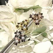 Fortok Van Cleef & Arpels Clover Three-flower Earrings Gold/Rose Gold/Silver - 5