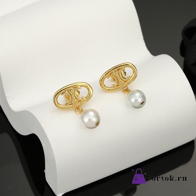 Fortok Celine Arc de Triomphe Earrings - 1