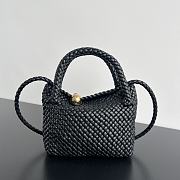 Fortok Bottega Veneta Mini Tosca Bag in Black 20x15.5x7cm - 1