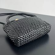 Fortok Bottega Veneta Mini Tosca Bag in Black 20x15.5x7cm - 2