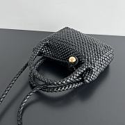 Fortok Bottega Veneta Mini Tosca Bag in Black 20x15.5x7cm - 3