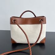 Fortok Bottega Veneta Small Andiamo Bag Natural/Light wood 25x22x10.5cm - 5