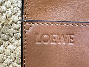 Fortok Loewe Natural X Paula's Ibiza Medium Font Tote Bag 30x15x25.5cm - 2