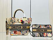 Fortok Dior Hat Basket Bag Yellow 27x23x4cm - 1