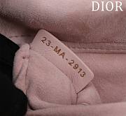 Fortok Dior Lady D-Joy Lambskin Cannage Bag Light Pink 22x12x6cm - 5