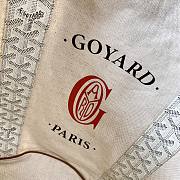 Fortok Goyard Belharra Reversible Tote Bag White 57x27x35cm - 5