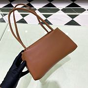 Fortok Prada Shoulder Bag in Brown 1BA368 25x13x13.5cm - 5