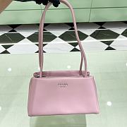 Fortok Prada Shoulder Bag in Pink 1BA368 25x13x13.5cm - 1