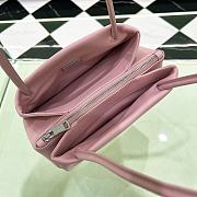 Fortok Prada Shoulder Bag in Pink 1BA368 25x13x13.5cm - 4