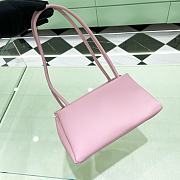 Fortok Prada Shoulder Bag in Pink 1BA368 25x13x13.5cm - 5