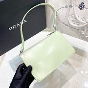 Fortok Prada Saffiano Leather Mini Bag in Green 1BC155 20x12x4.5cm - 4