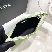 Fortok Prada Saffiano Leather Mini Bag in Green 1BC155 20x12x4.5cm - 2