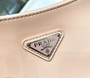 Fortok Prada Cleo Brushed Leather Shoulder Bag Beige 27cm - 6