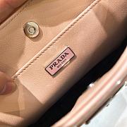 Fortok Prada Cleo Brushed Leather Shoulder Bag Beige 27cm - 3