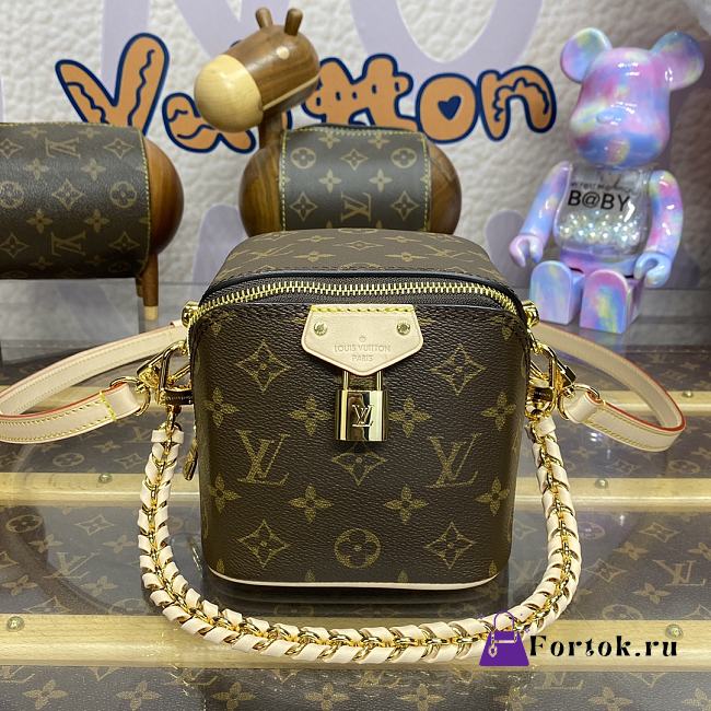 Fortok Louis Vuitton Just In Case Handbag M47096 13x14x11cm - 1