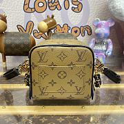 Fortok Louis Vuitton Just In Case Handbag Light Brown M47162 13x14x11cm - 6