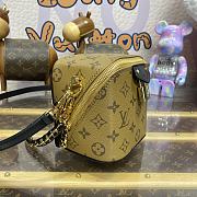 Fortok Louis Vuitton Just In Case Handbag Light Brown M47162 13x14x11cm - 5