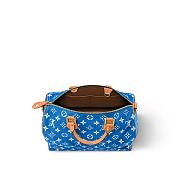 Fortok Louis Vuitton Speedy P9 Bandoulière 40 Bag in Blue M24418 40x26x23cm - 4