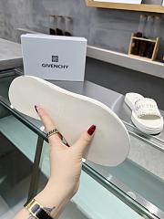 Fortok Givenchy Slides in White - 6
