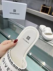Fortok Givenchy Slides in White - 5