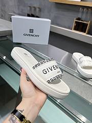 Fortok Givenchy Slides in White - 3