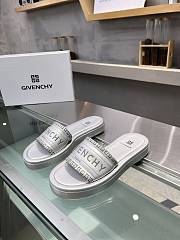 Fortok Givenchy Slides in Grey - 1