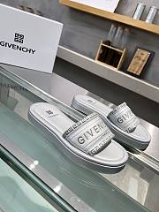 Fortok Givenchy Slides in Grey - 4