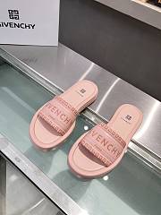 Fortok Givenchy Slides in Pink - 1