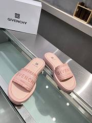 Fortok Givenchy Slides in Pink - 5