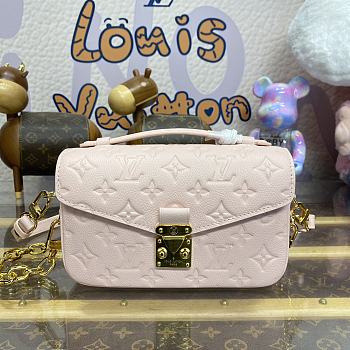 Fortok Louis Vuitton Pochette Métis East West Bag Opal Pink M47045 21.5x6x13.5cm