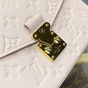 Fortok Louis Vuitton Pochette Métis East West Bag Opal Pink M47045 21.5x6x13.5cm - 6