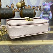 Fortok Louis Vuitton Pochette Métis East West Bag Opal Pink M47045 21.5x6x13.5cm - 5