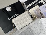 Fortok Chanel 24S Camera Bag White 11.5x16x6cm - 6