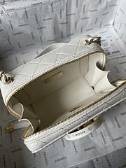 Fortok Chanel 24S Camera Bag White 11.5x16x6cm - 5