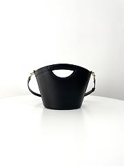 Fortok Saint Laurent Celia Mini Tote In Black Smooth Leather 791069 29x19.5x10cm - 6