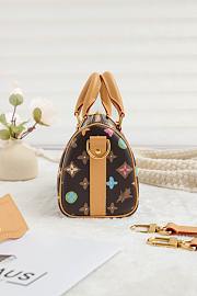 Fortok Louis Vuitton Keepall Bandoulière 25 Bag Brown Monogram Craggy Coated Canvas M24849 - 6