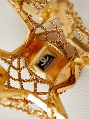 Fortok Chanel Star Minaudiere Gold-Tone Metal& Metallic Lambskin Bag AS4028 11.5x11x4cm - 3