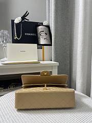 Fortok Chanel Classic Flap Bag in Beige 25.5cm - 3