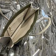 Fortok Saint Laurent Rive Gauche Tote Bag Green 509415 48x36x16cm - 6
