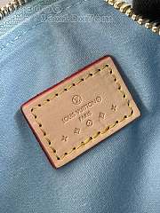 Fortok Louis Vuitton Nano Speedy Bag Blue M83000 16x10x7.5cm - 3