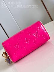 Fortok Louis Vuitton Nano Speedy Bag Pink M83000 16x10x7.5cm - 6