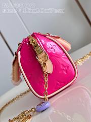 Fortok Louis Vuitton Nano Speedy Bag Pink M83000 16x10x7.5cm - 2