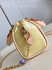 Fortok Louis Vuitton Nano Speedy Bag Yellow M83000 16x10x7.5cm - 5