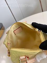 Fortok Louis Vuitton Nano Speedy Bag Yellow M83000 16x10x7.5cm - 3