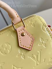 Fortok Louis Vuitton Nano Speedy Bag Yellow M83000 16x10x7.5cm - 2
